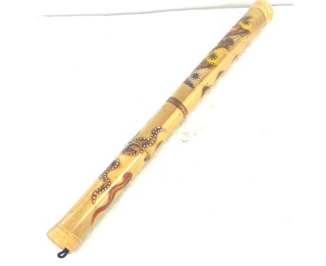 Bamboo rain stick 