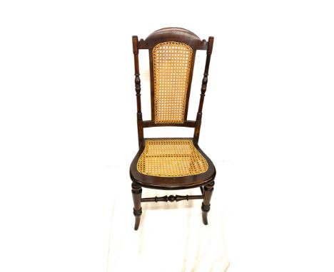 Vintage bergere bedroom chair, 