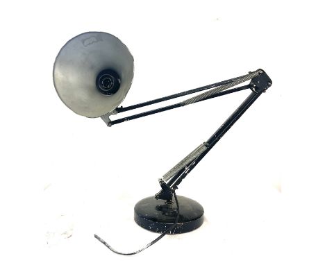 Vintage angle poise lamp, untested in need of rewiring 
