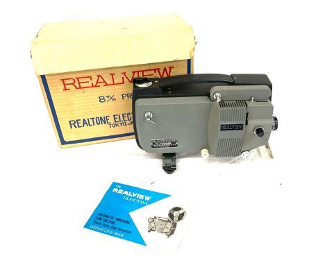 8mm Reel view projector, boxed 