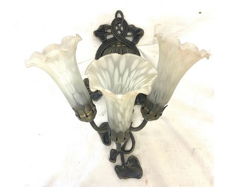Single wall light fitting, approximate height: 43cm 