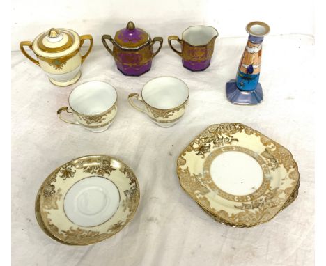 Selection of vintage Noritake porcelain 