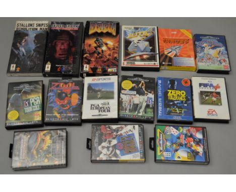 15 empty console game boxes - Sega Mega Drive etc.  [NO RESERVE]