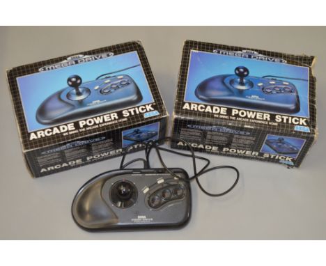 Sega Mega Drive Arcade Power Stick plus two empty boxes.  [NO RESERVE]