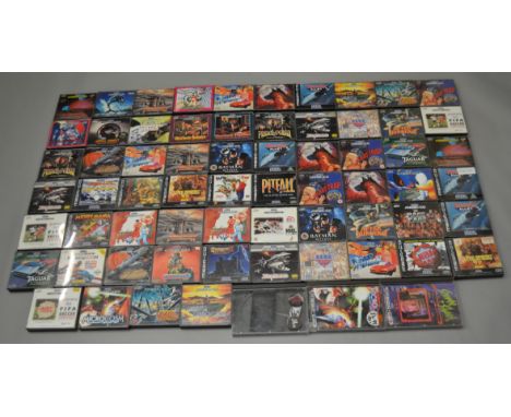 57 empty console game boxes for Sega Mega Drive MEGA-CD etc.  [NO RESERVE]