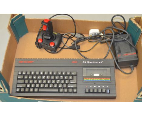 Sinclair ZX Spectrum +2 128K games console.  [NO RESERVE]