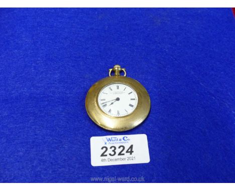 An attractive Fob Watch marked to the face 'Phillips of Lime Street, Liverpool', with seven jewel movement by Elgin of U.S.A 