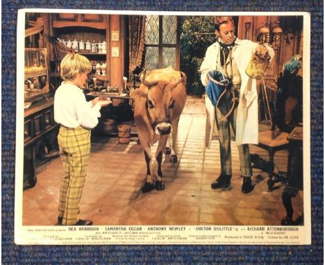 Doctor Dolittle vintage colour lobby card from the 1967 American Deluxe Colour musical comedy film directed by Richard Fleisc