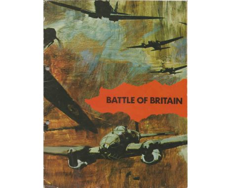 Battle Britain in house brochure for the 1969 British Second World War film directed by Guy Hamilton, and produced by Harry S