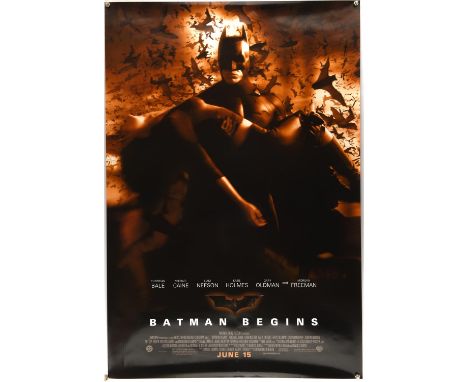 Batman Begins, Sweeney Todd posters. Provenance: from the collection of Tony King, an avid movie prop collector, many items p