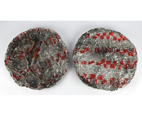 The Borrowers (1997) Pair of Oversized Milk bottle top props 37cm diameter, used in the 1997 big screen adaptation of the Bro