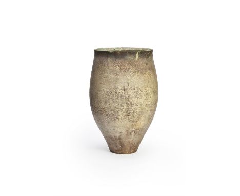 λ Hans Coper (1920-1981), A large Stoneware Vase, 1960's, impressed HC, 35cm highProvenance: Acquired by the present owner in