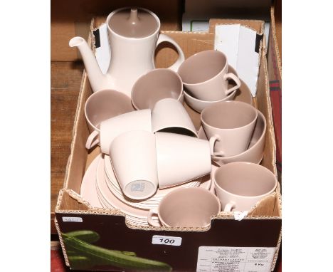 A collection of Poole and Lord Nelson pottery teawares.