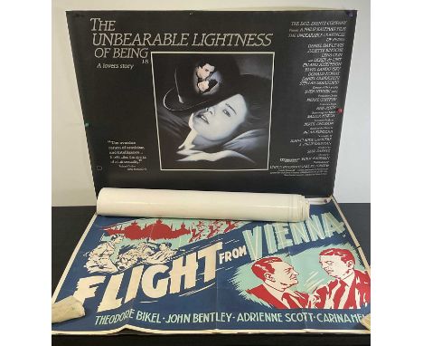 A very large mixed group of UK Quad film posters to include: THE THIRD MAN (1949 - 50th Anniversary re-release), THE YOUNG LI