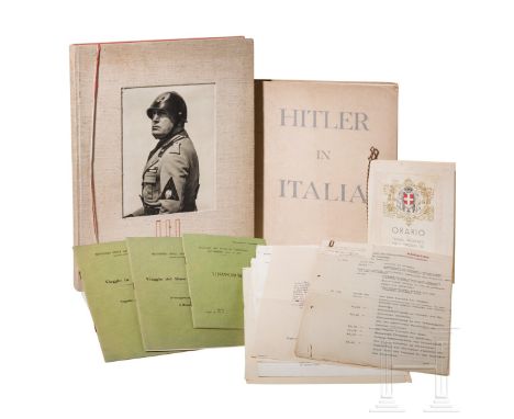Bernardo Attolico (1880 - 1942) - Dokumente und Bücher aus dem Nachlass des italienischen Botschafters in Berlin (1935-40) Vi