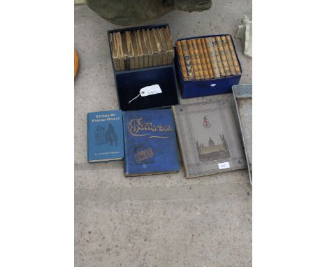 AN ASSORTMENT OF VINTAGE BOOKS 