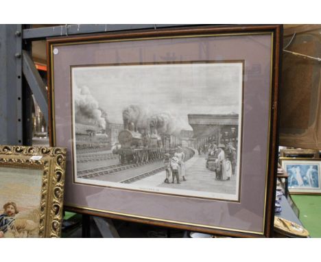 A LIMITED EDITION, 137/850, L N W R 1903, BY JOHN S GIBB, 70CM X 57CM 