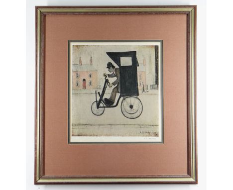 LAURENCE STEPHEN LOWRY R.A. (British, 1887-1976) limited edition (of 750) colour lithograph - The Contraption, signed in penc