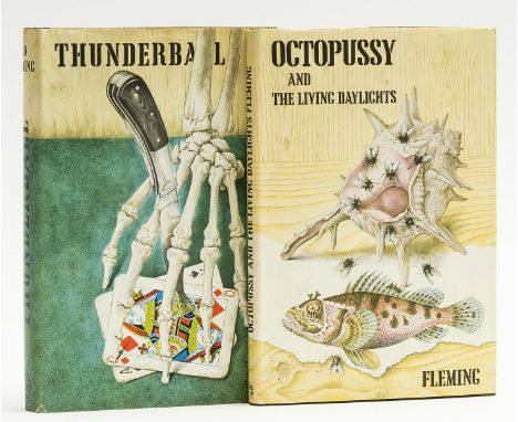 Fleming (Ian) Thunderball, original cloth, faint spotting to upper cover, slight bumping to spine head, dust-jacket, small ab