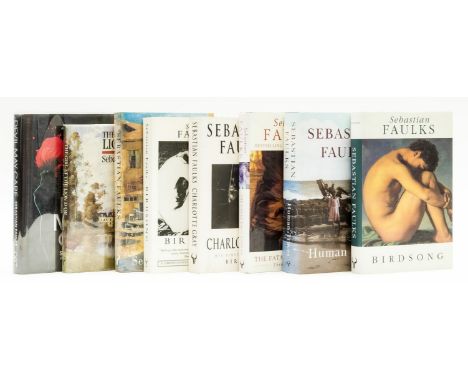 Faulks (Sebastian) Birdsong, covers with a couple of small marks, 1993; The Fatal Englishman, signed by the author, small adh