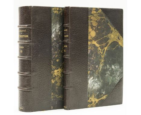 Tolstoy (Count Lev Nikolayevich "Leo") Resurrection, 3 parts in 2 vol., first French edition, translated by Teodor de Wyzewa,
