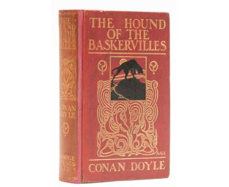 Doyle (Sir Arthur Conan) The Hound of the Baskervilles, first edition, with "you" for "your" on p.13 line 3, 14 plates by Sid