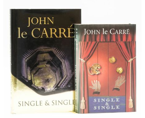 Le Carré (John) Single &amp; Single, first edition, first issue, bookplate signed by the author to the title, original boards