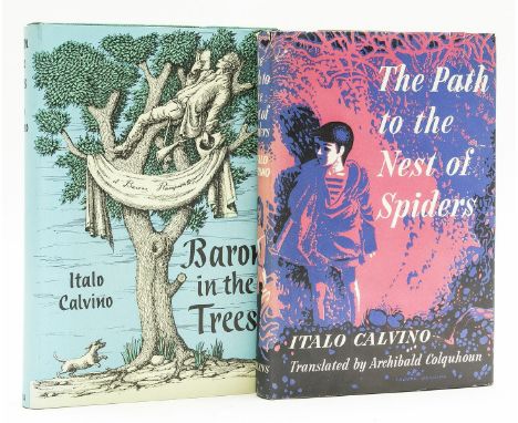 Calvino (Italo) The Path to the Nest of Spiders, jacket with 2 closed tears and some light creasing to head, some light spott