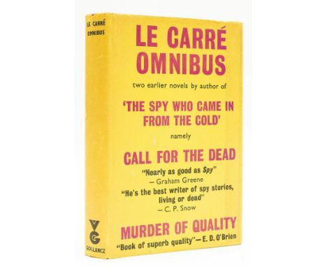 Le Carré (John) The Le Carré Omnibus, first edition, original cloth, fractional bumping to spine extremities, dust-jacket, te