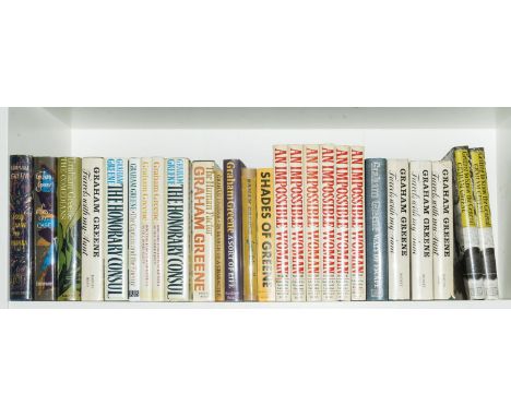 Greene (Graham) Our Man in Havana, jacket with light toning to spine, tear to lower pane, with tape staining, 1958; ; A Burnt