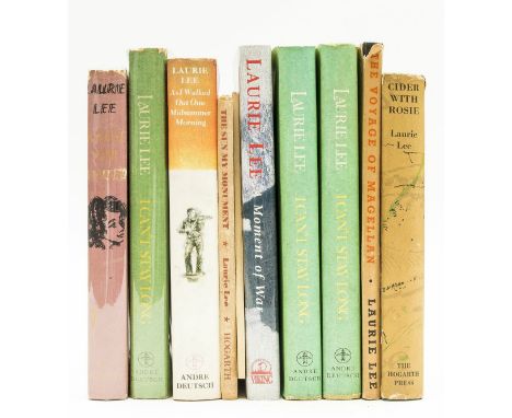 Lee  (Laurie) Cider With Rosie, illustrations by John Ward, some light spotting, jacket with light toning to spine, chip to h