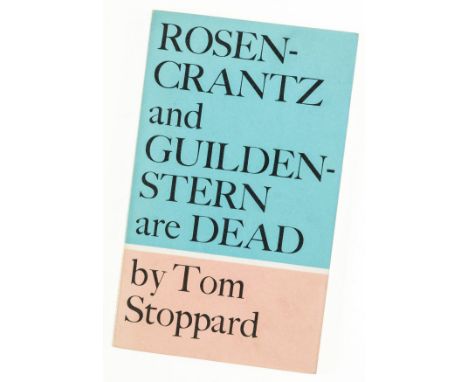 Stoppard (Tom) Rosencrantz and Guildenstern Are Dead, first paperback edition, signed by the author, corners very slightly bu