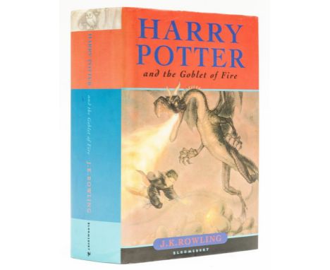 Rowling (J.K.) Harry Potter and the Goblet of Fire, first edition, signed by the author on endpaper, light marginal toning, o