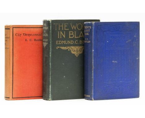 Bentley (E. C.) Trent's Last Case, first edition, light marking to covers, [c.1900]; The Woman in Black, first American editi