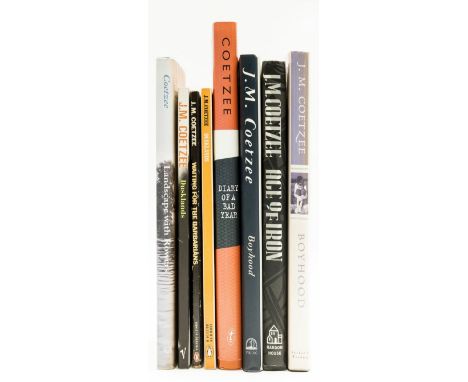 Coetzee (J.M.) Boyhood, 1997; Age of Iron, first American edition, 1990; Boyhood, first American edition, 1997; Diary of a Ba