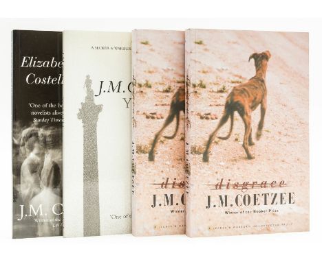 Coetzee (J.M.) Disgrace,  signed by the author to title, light foxing to first and last pages, light marginal toning, 1999; Y
