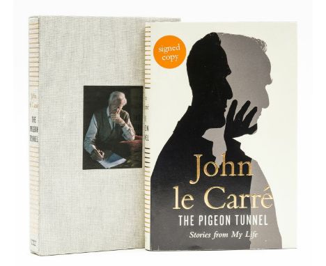 Le Carré (John) The Pigeon Tunnel, number 98 of 100 copies signed by the author, original cloth, spine lettered in gilt, mint