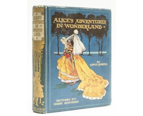 [Dodgson (Charles Lutwidge)], "Lewis Carroll". Alice's Adventures in Wonderland, 92 colour illustrations (of which 14 full-pa