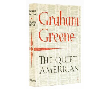 Greene (Graham) The Quiet American, first edition, original cloth, fractional bumping to spine extremities, dust-jacket, fain