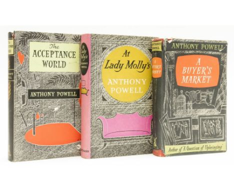 Powell (Anthony) A Buyer's Market, light damp-staining to upper cover, jacket price-clipped, spine ends and corners chipped w
