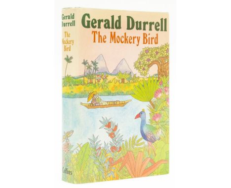 NO RESERVE Durrell (Gerald) The Mockery Bird, first edition, signed by author, original cloth, dust-jacket, lightly sunned sp