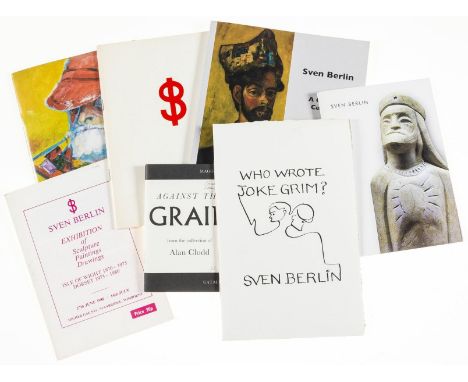 Berlin (Sven) Who Wrote Joke Grim?, 'out of series' proof copy from an edition of 6, illustrations, tipped-in frontispiece, m
