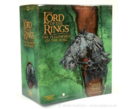 Sideshow Weta Collectibles The Lord of the Rings The Fellowship of the Ring Nazgul Steed 1/4 scale polystone bust, Good, with