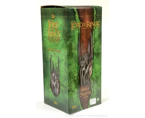 Sideshow Weta Collectibles The Lord of the Rings The Fellowship of the Ring Helm of Sauron 1/4 scale replica, LE 2626/5000, G