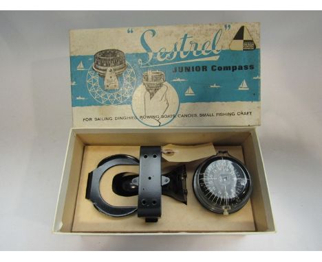 A Sestrel Junior compass, boxed