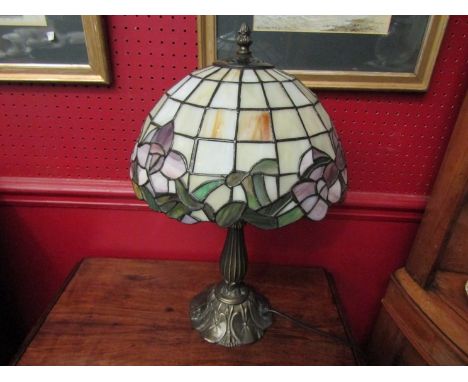 A Tiffany style table lamp, 45cm tall
