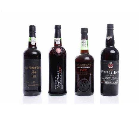 CACHAO 1980 VINTAGE PORTOporto, Portugal. 75cl, 20.5% volume.CO-OP 1990 LATE BOTTLED VINTAGEOporto, Portugal. 75cl, 20% volum