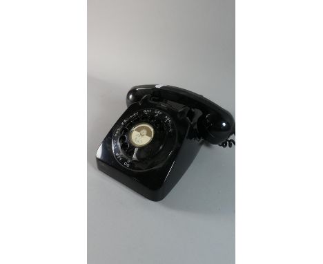 A Vintage Black Telephone 