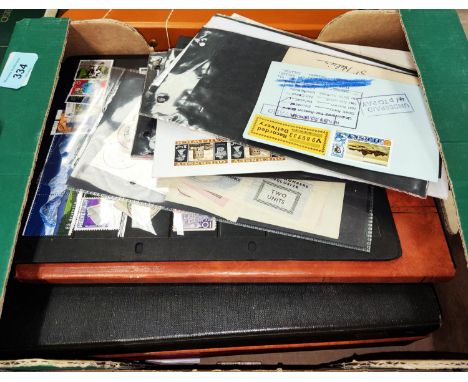 3 binders of GB stamps 1960-69, mostly mint traffic light blocks etc 