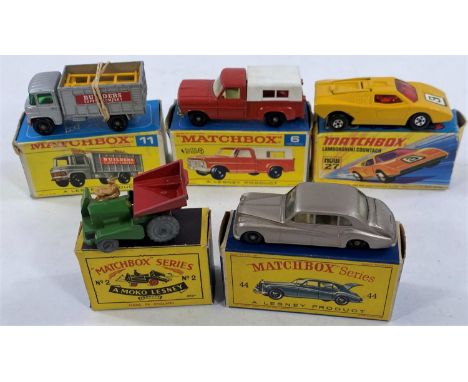 Selection of vintage Matchbox Superfast models 